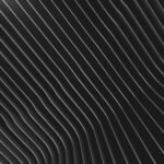 black and white striped textile